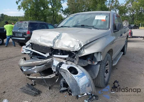 2002 Dodge Ram 1500 St из США, поврежденный, VIN 3D7HA18N02G130192